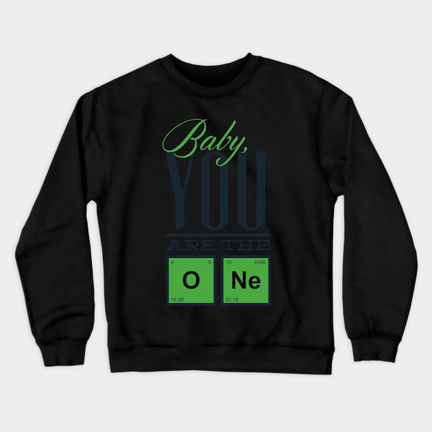 Chemistry Love Crewneck Sweatshirt by BrillianD